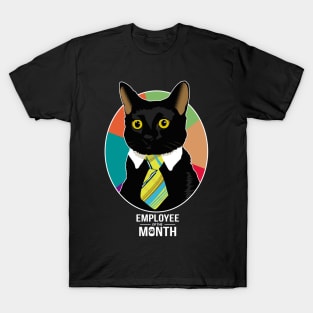 Business cat employee of the month T-Shirt